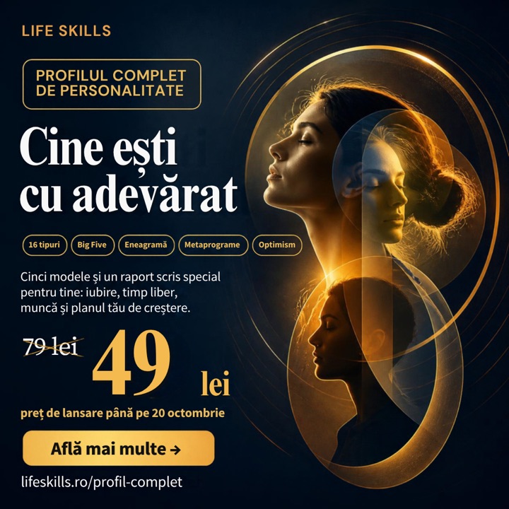 Profilul complet de personalitate Life Skills